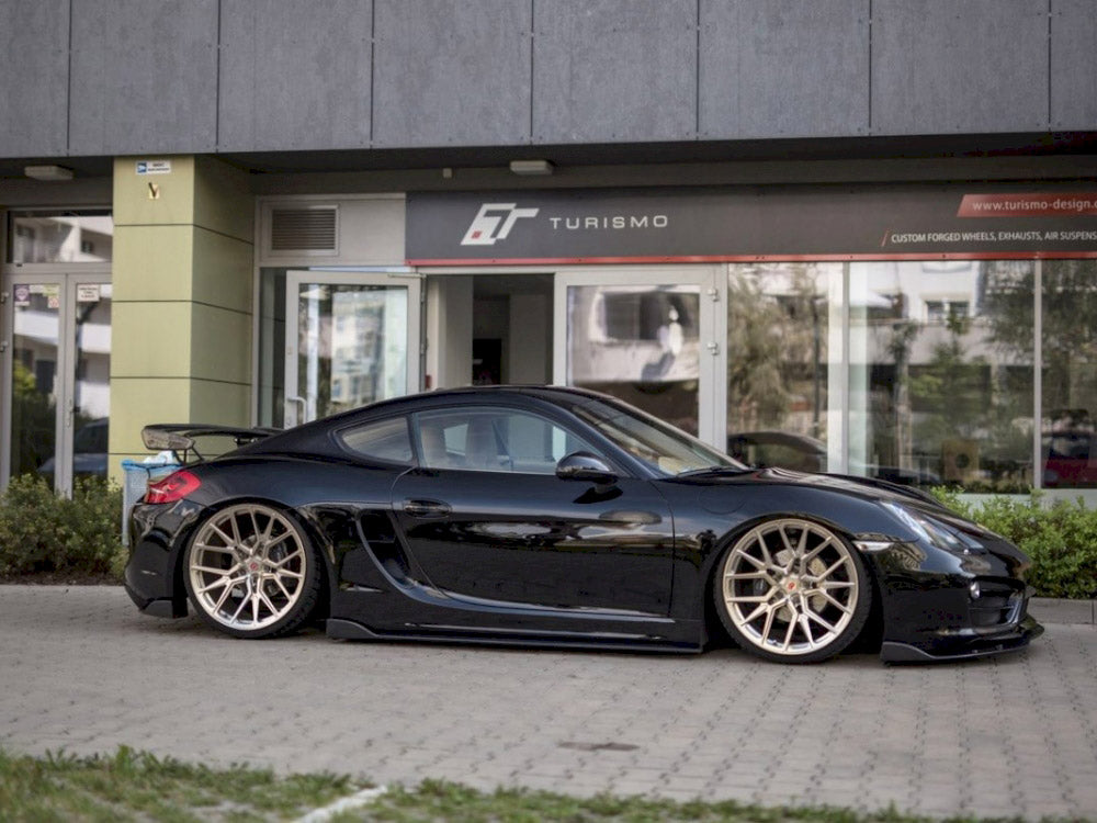 Maxton Design Side Skirts Diffusers Porsche Cayman MK2 981C (2013-)