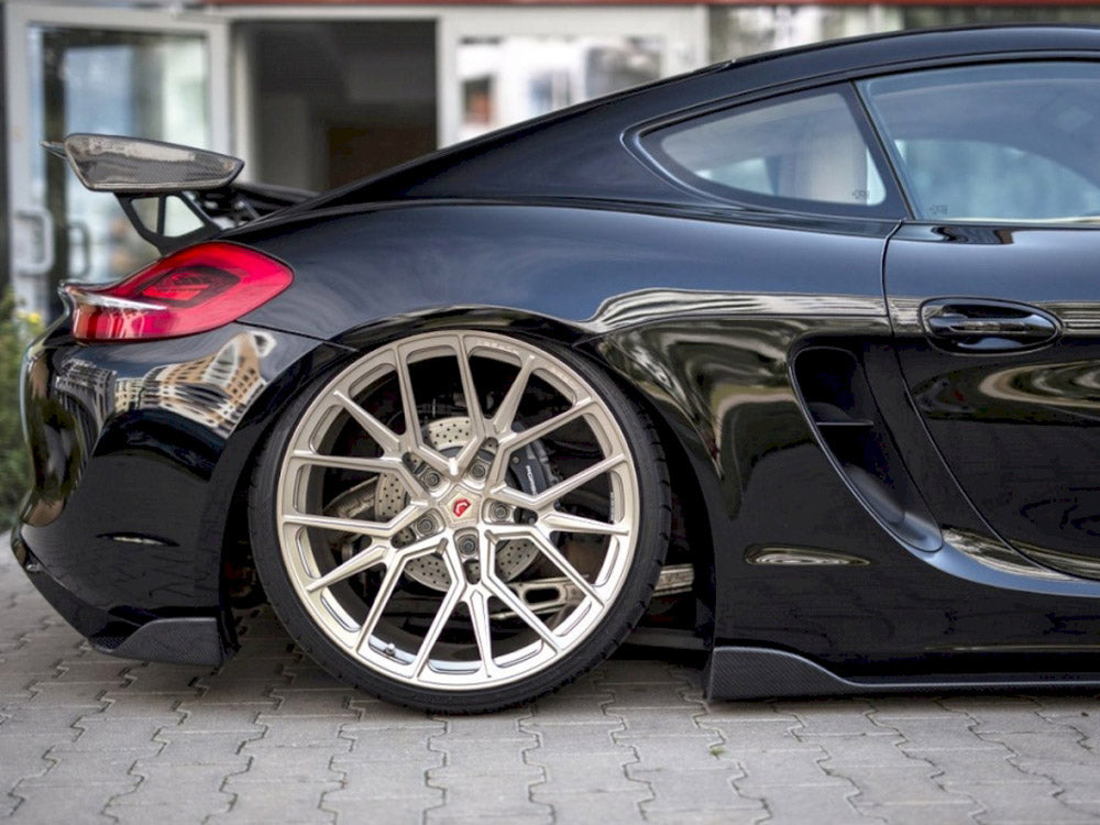 Maxton Design Side Skirts Diffusers Porsche Cayman MK2 981C (2013-)