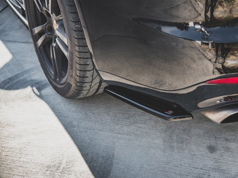 Maxton Design Rear Side Splitters Porsche Panamera Turbo 970 Facelift (2013-2016)