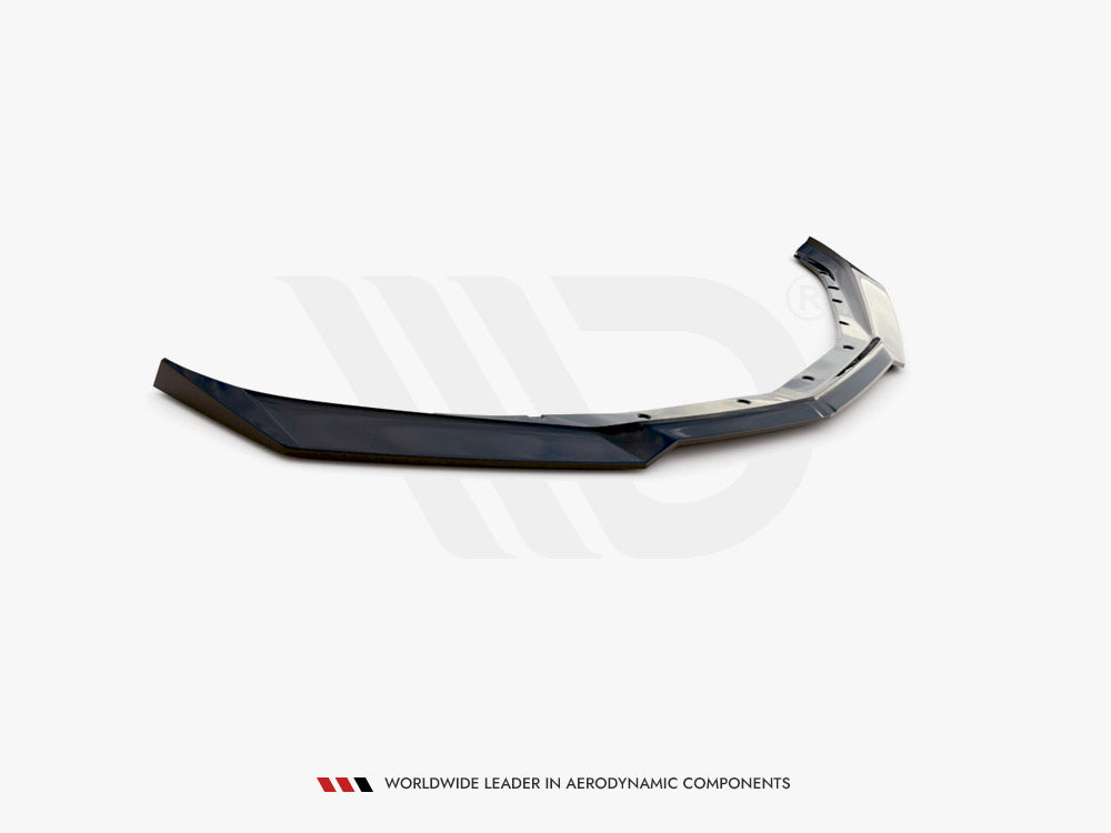 Maxton Design Front Splitter V.1 Chevrolet Camaro 6TH-GEN. Phase-i 2SS Coupe (2016-18) - Textured