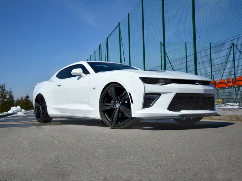 Maxton Design Side Skirts Splitters Chevrolet Camaro 6TH-GEN. Phase-i 2SS Coupe (2016-2018) - Carbon Look