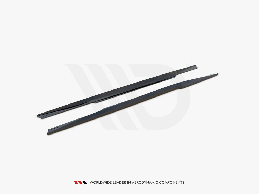 Maxton Design Side Skirts Splitters Chevrolet Camaro 6TH-GEN. Phase-i 2SS Coupe (2016-2018) - Carbon Look