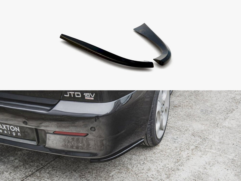 Maxton Design Rear Side Splitters Alfa Romeo 156 SW Facelift (2003-2006) - Textured