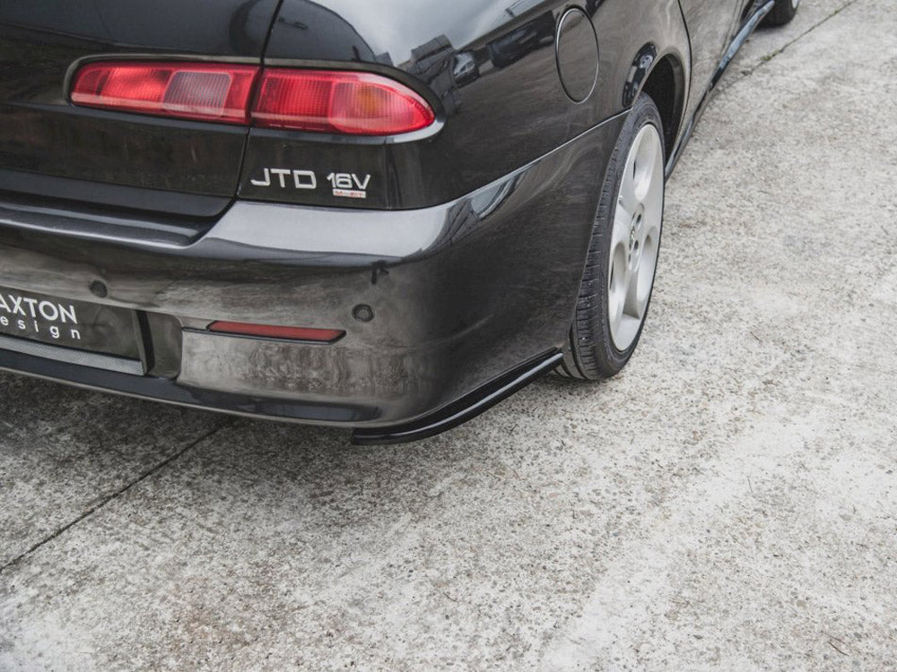 Maxton Design Rear Side Splitters Alfa Romeo 156 SW Facelift (2003-2006) - Textured
