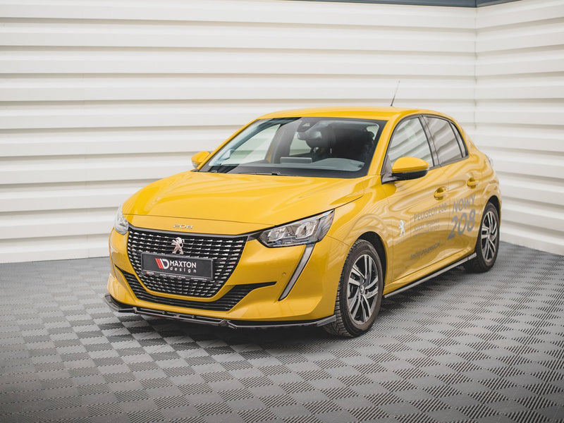 Maxton Design Front Splitter V.1 Peugeot 208 Mk2