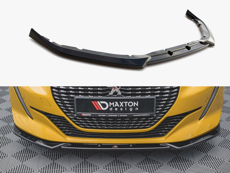 Maxton Design Front Splitter V.2 Peugeot 208 Mk2