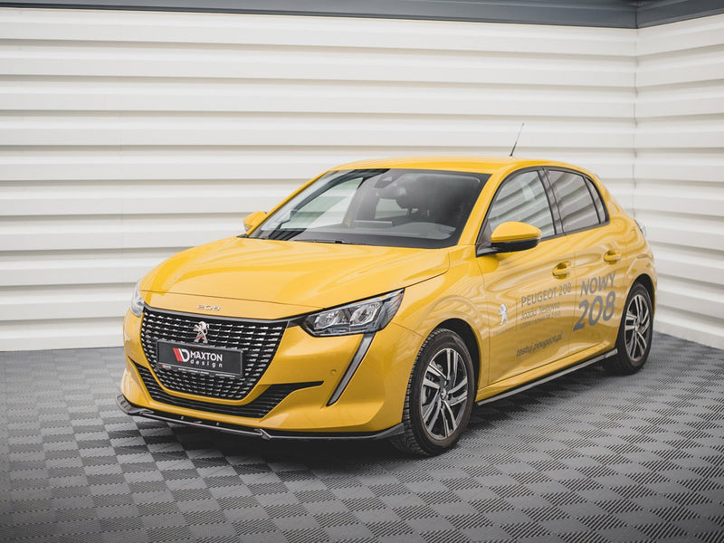 Maxton Design Front Splitter V.2 Peugeot 208 Mk2