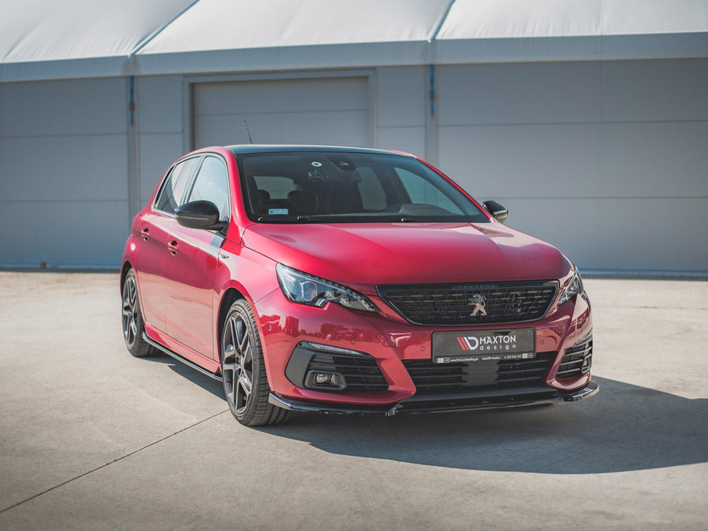 Maxton Design Front Splitter V.1 Peugeot 308 GT Mk2 Facelift
