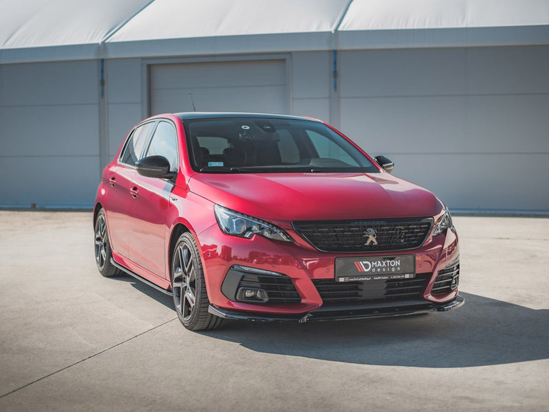 Maxton Design Front Splitter V.1 Peugeot 308 GT Mk2 Facelift