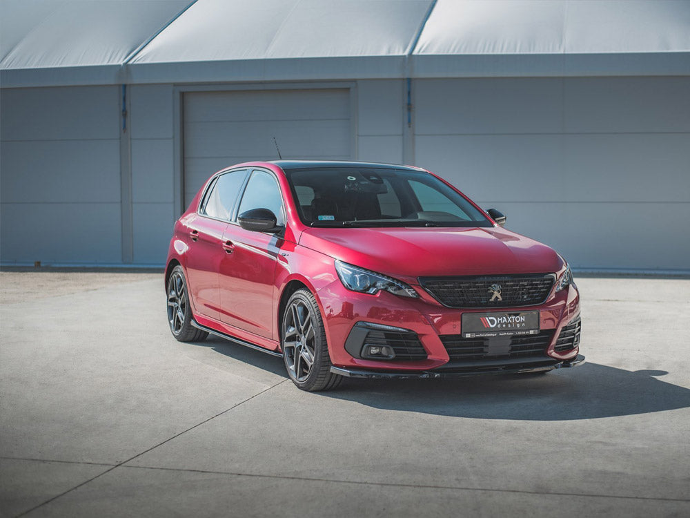 Maxton Design Front Splitter V.2 Peugeot 308 GT Mk2 Facelift