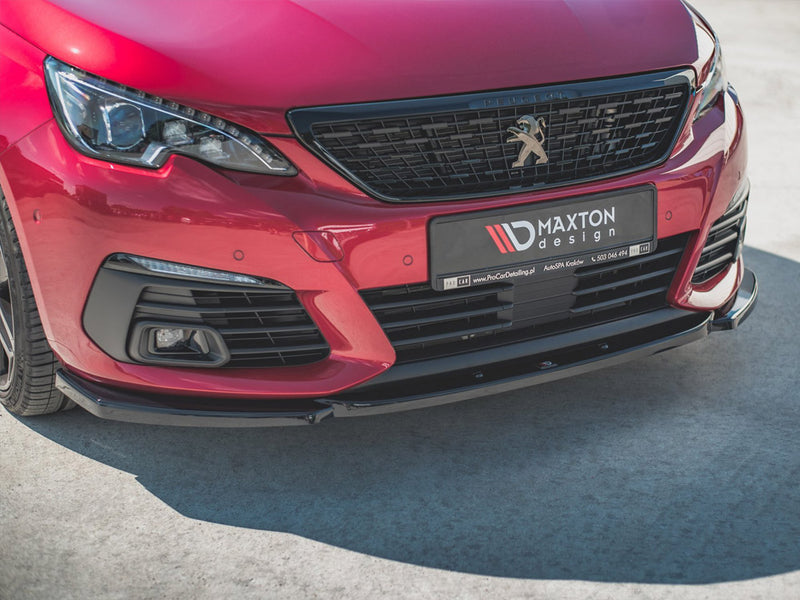 Maxton Design Front Splitter V.2 Peugeot 308 GT Mk2 Facelift