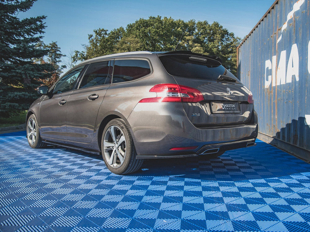 Maxton Design Rear Side Splitters Peugeot 308 SW Mk2 Facelift