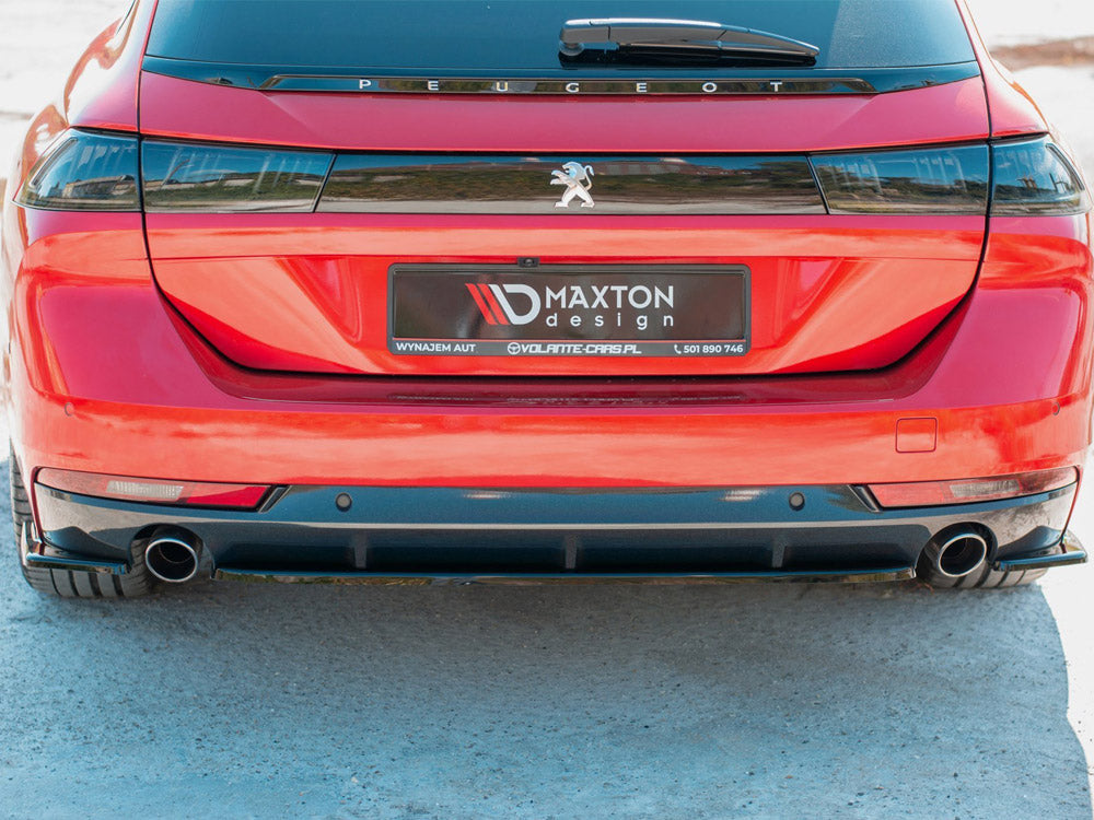 Maxton Design Rear Splitter Peugeot 508 Petrol Mk2