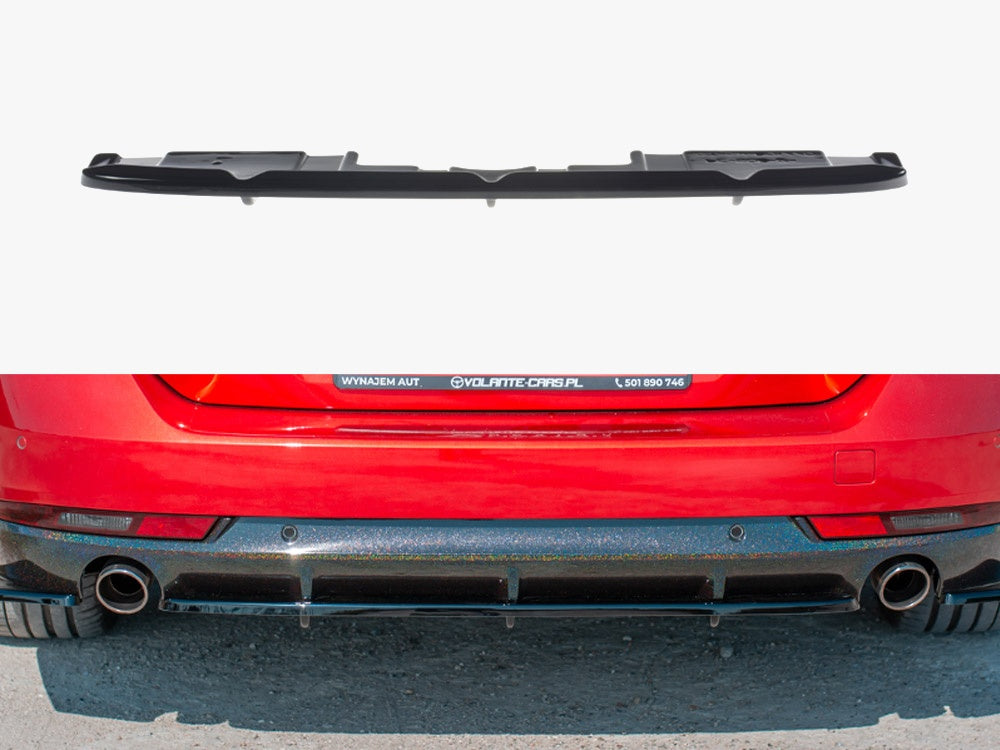 Maxton Design Rear Splitter (Vertical Bars) Peugeot 508 Petrol Mk2