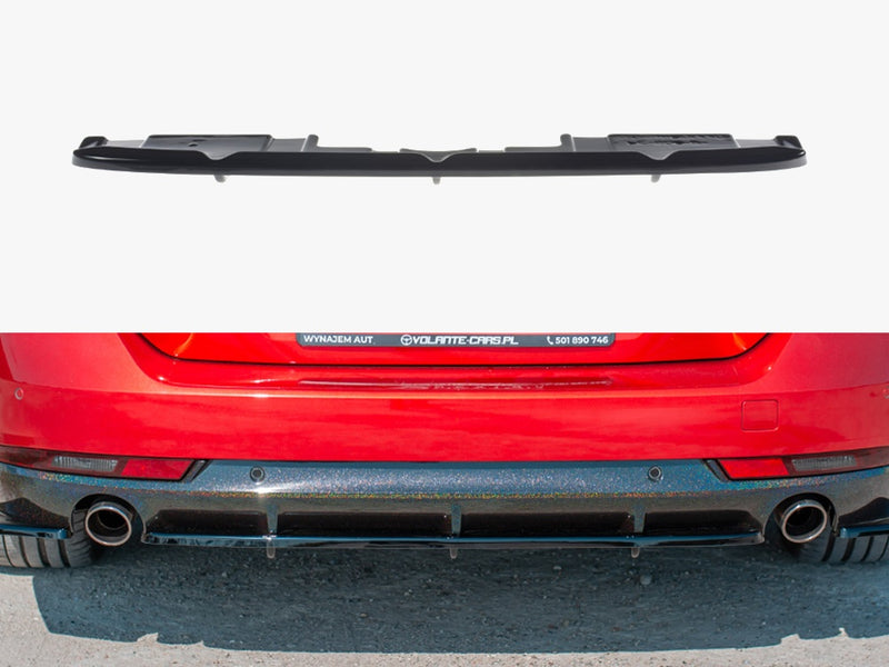 Maxton Design Rear Splitter (Vertical Bars) Peugeot 508 Petrol Mk2