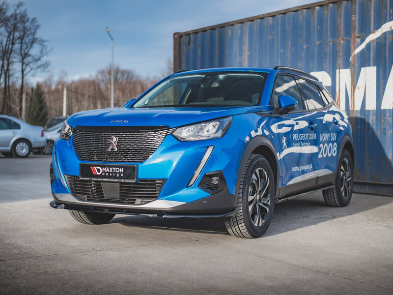 Maxton Design Front Splitter V.1 Peugeot 2008 Mk2