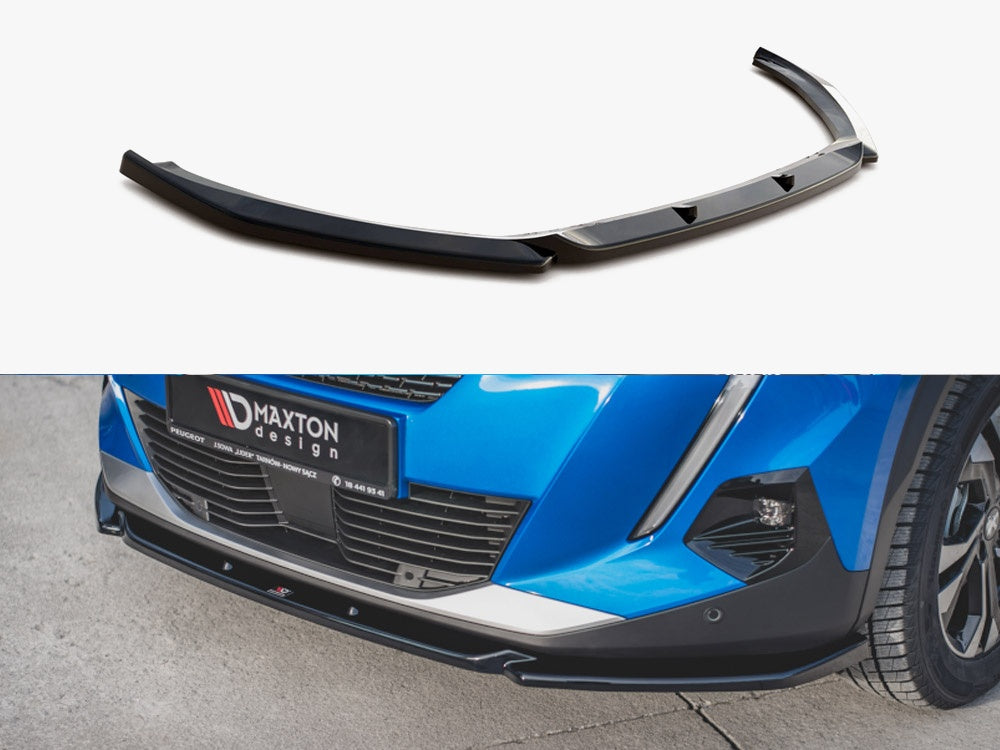 Maxton Design Front Splitter V.2 Peugeot 2008 Mk2