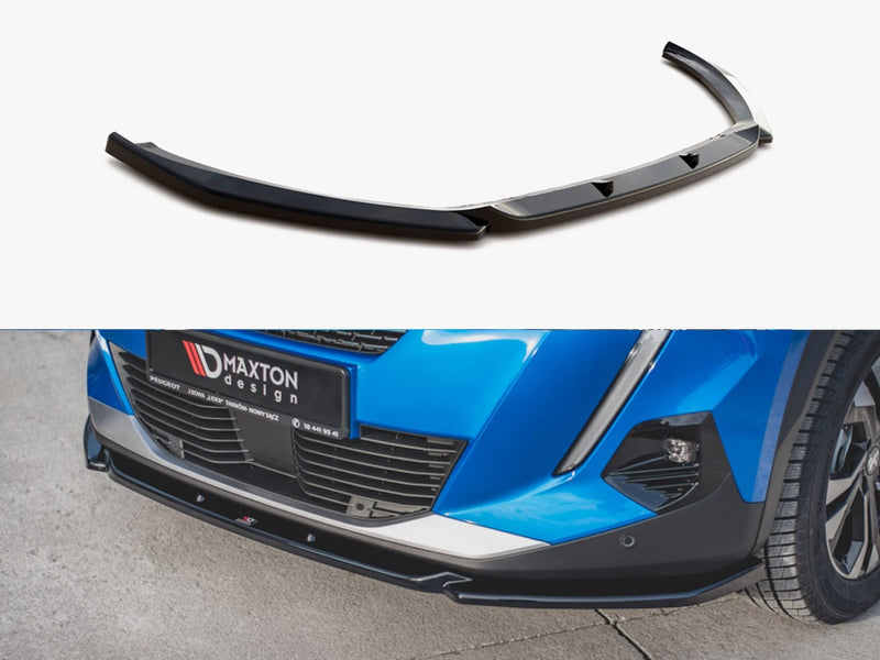 Maxton Design Front Splitter V.2 Peugeot 2008 Mk2