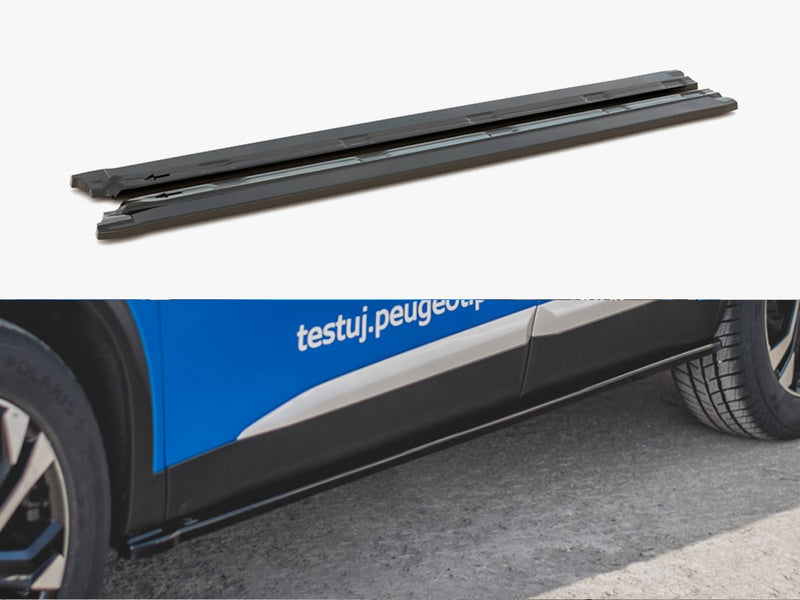 Maxton Design Side Skirts Diffusers Peugeot 2008 Mk2