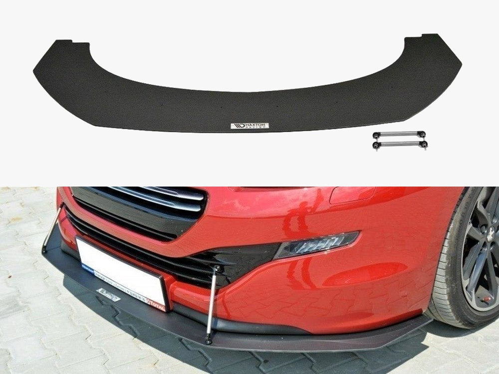 Maxton Design Front Racing Splitter Peugeot RCZ Facelift (2012-15)