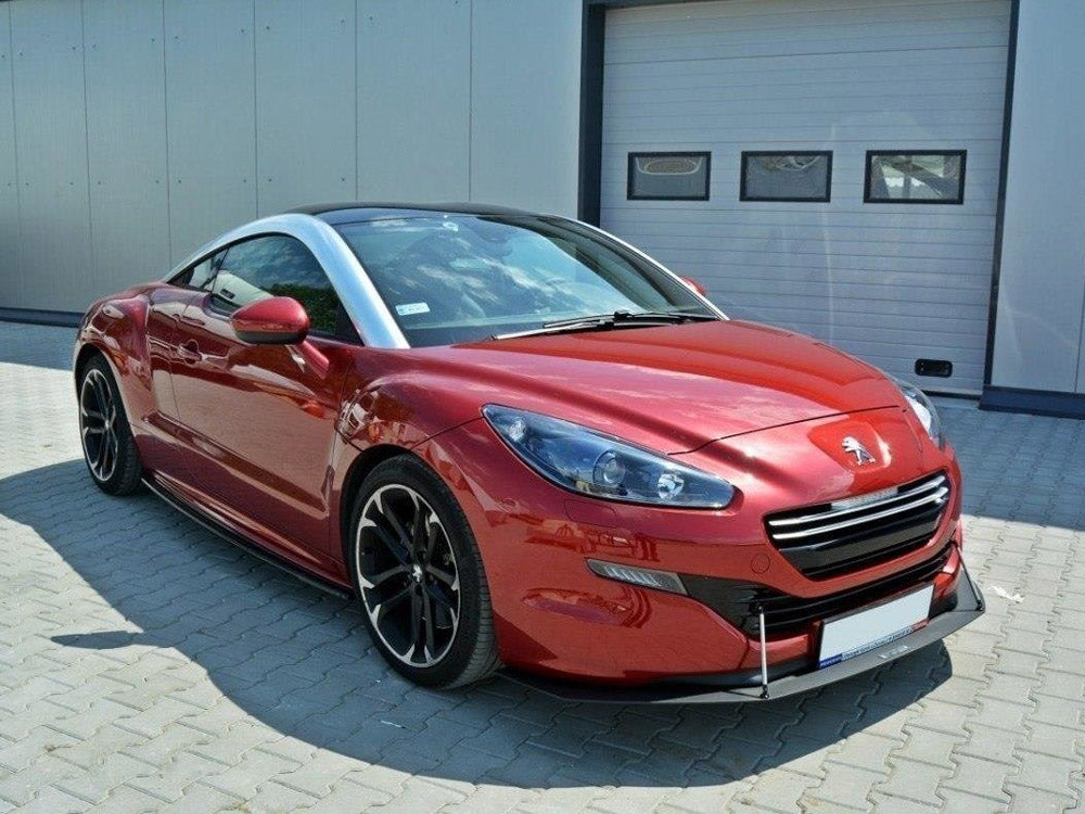 Maxton Design Front Racing Splitter Peugeot RCZ Facelift (2012-15)
