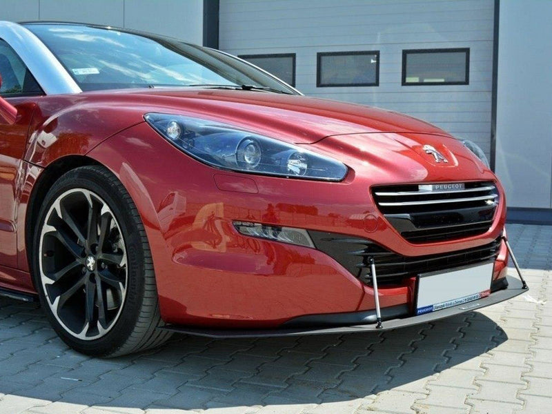 Maxton Design Front Racing Splitter Peugeot RCZ Facelift (2012-15)