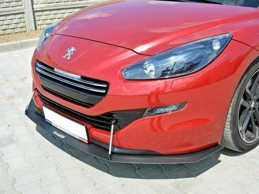 Maxton Design Front Racing Splitter Peugeot RCZ Facelift (2012-15)