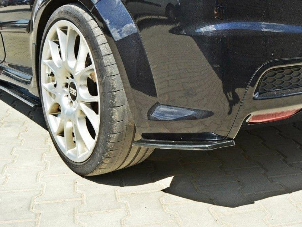 Maxton Design Rear Side Splitters Opel Astra H (For OPC / VXR) - Carbon Look