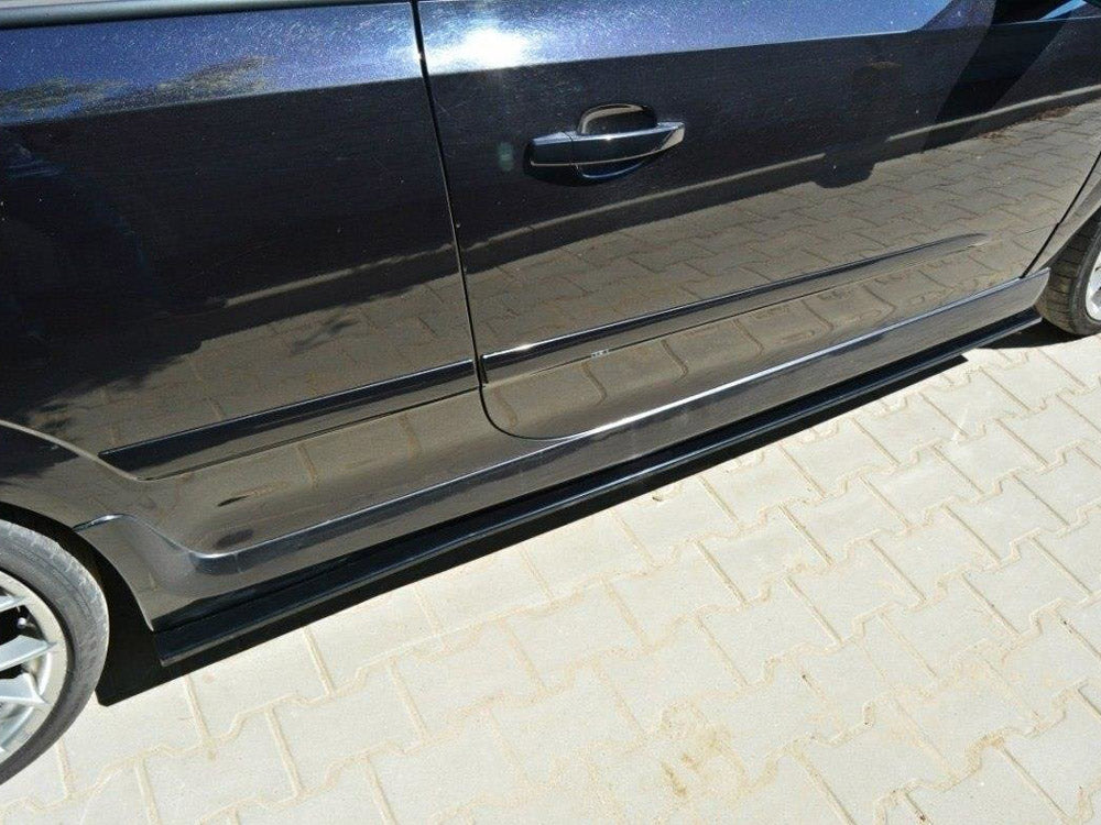 Maxton Design Side Skirts Diffusers Opel Astra H (For OPC / VXR)