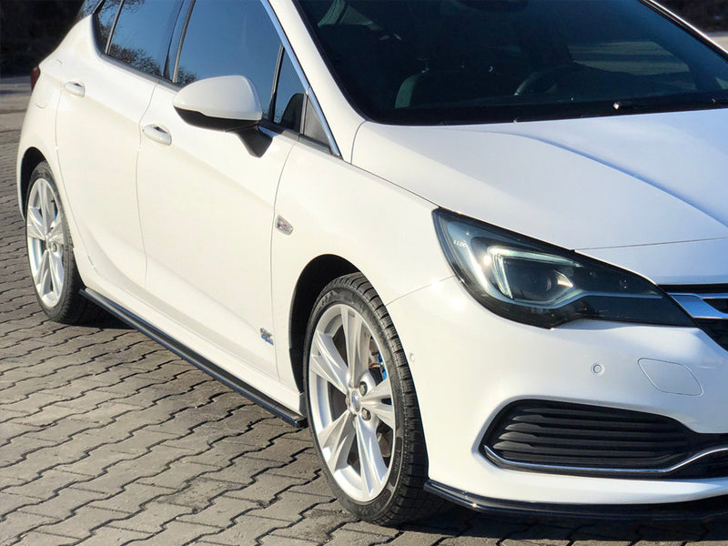 Maxton Design Side Skirts Splitters Opel/vauxhall Astra K Opc-line/vx-line (2015-2019)