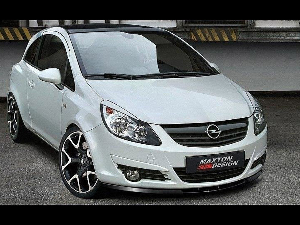 Maxton Design Front Splitter Opel Corsa D (Preface)