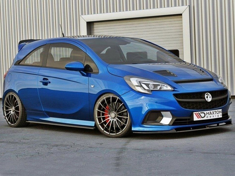 Maxton Design Front Splitter Opel Corsa E OPC / VXR Nurburg