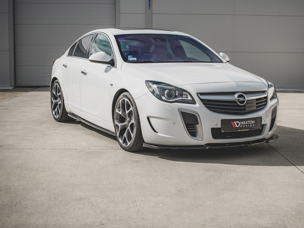 Maxton Design Front Splitter V2 Opel/vauxhall Insignia MK1 Vxr/opc Facelift (2013-2017)