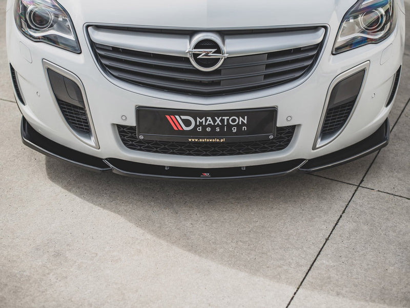 Maxton Design Front Splitter V2 Opel/vauxhall Insignia MK1 Vxr/opc Facelift (2013-2017)