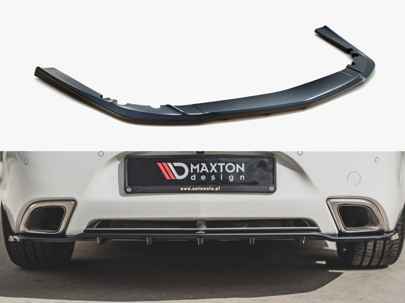 Maxton Design Rear Splitter (Vertical Bars) Opel / Vauxhall Insignia Mk1 OPC - Carbon Look