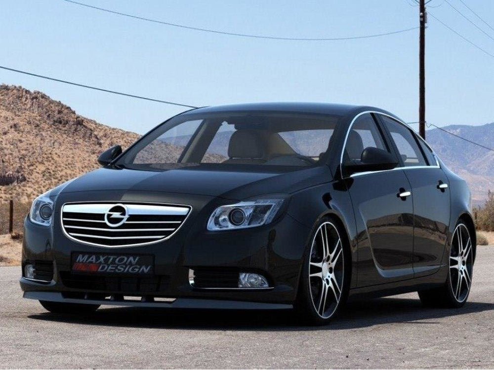 Maxton Design Front Splitter Opel Insignia MK1 Preface Model - Carbon Look