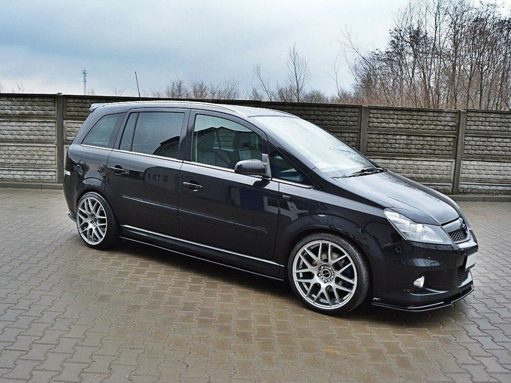 Maxton Design Side Skirts Diffusers Vauxhall/opel Zafira B OPC