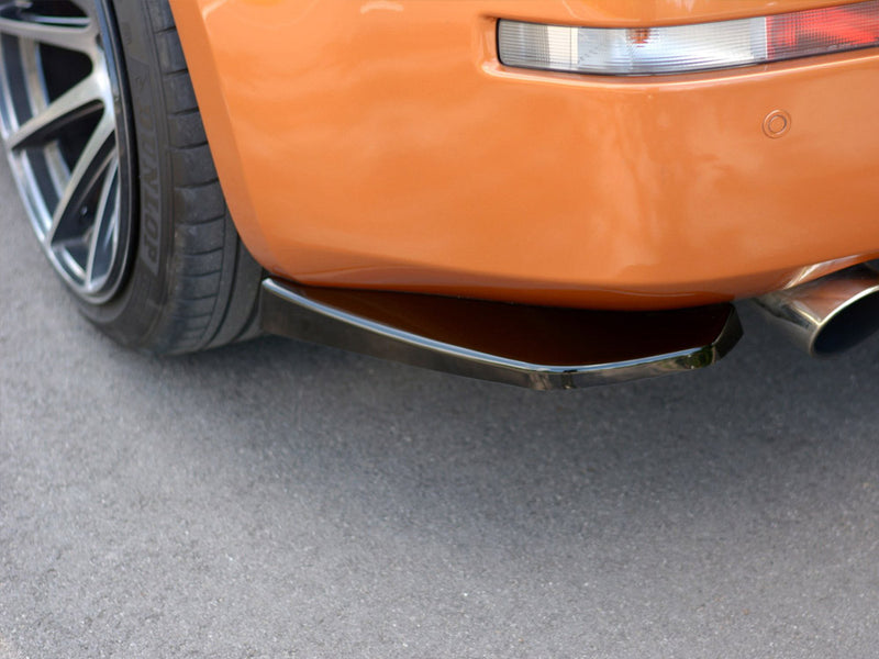 Maxton Design Rear Side Splitters Nissan 350Z (2003-2008) - Textured