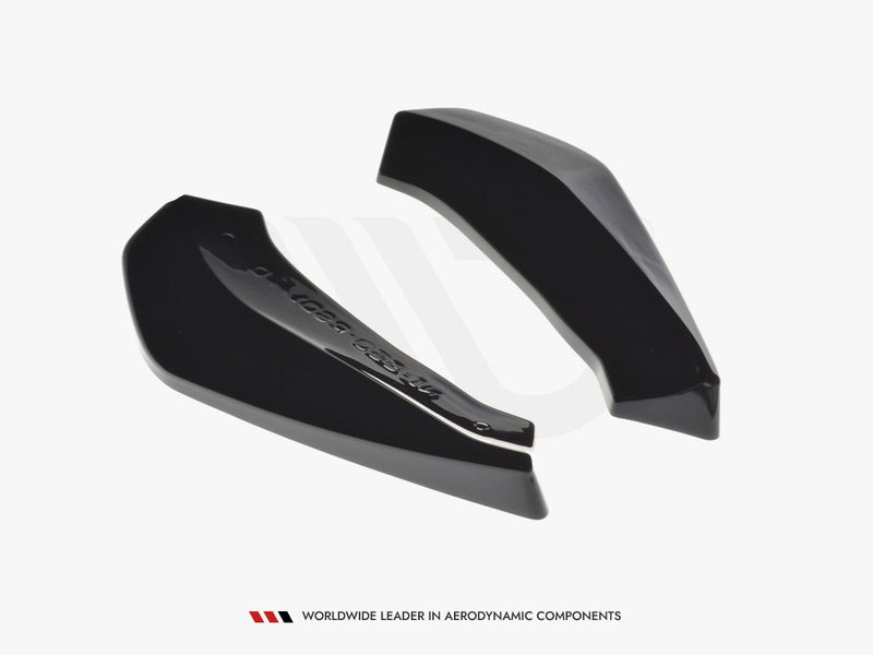 Maxton Design Rear Side Splitters Nissan 350Z (2003-2008) - Textured