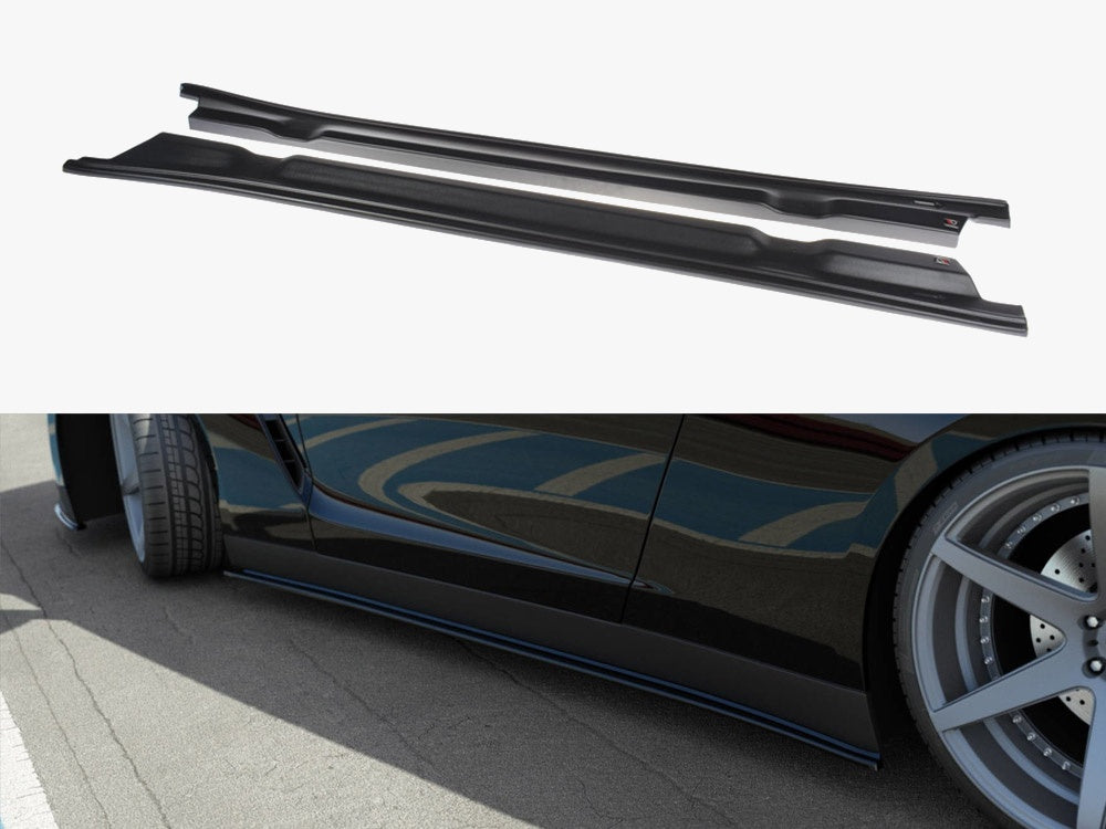 Maxton Design Side Skirts Diffusers Nissan GT-R Preface Coupe (R35-Series)