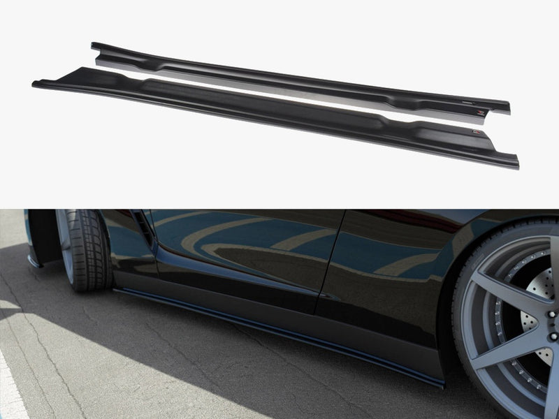 Maxton Design Side Skirts Diffusers Nissan GT-R Preface Coupe (R35-Series)