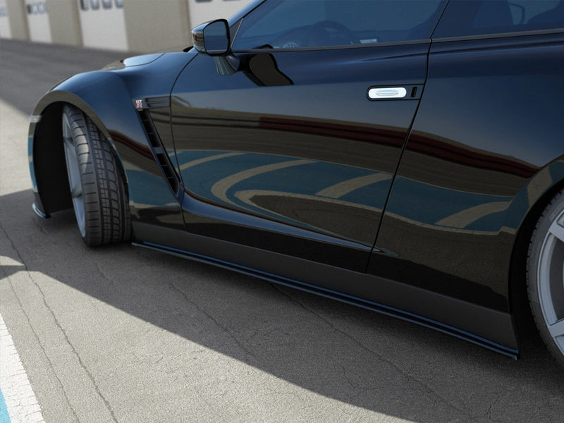 Maxton Design Side Skirts Diffusers Nissan GT-R Preface Coupe (R35-Series)