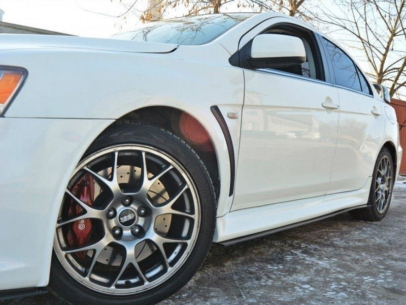 Maxton Design Racing Side Skirts Diffusers Mitsubishi Lancer EVO X (2007-2015)