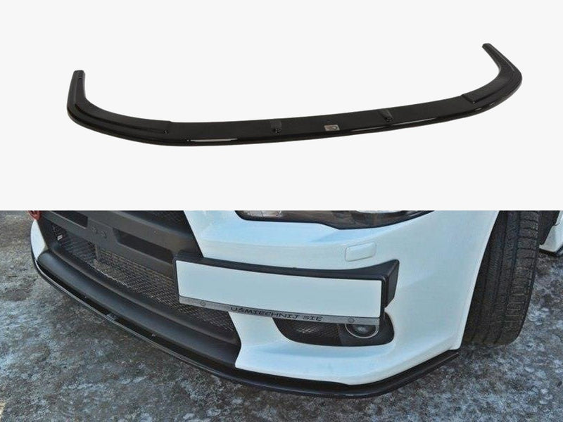 Maxton Design Front Splitter V.2 Mitsubishi Lancer EVO X (2007-2015)