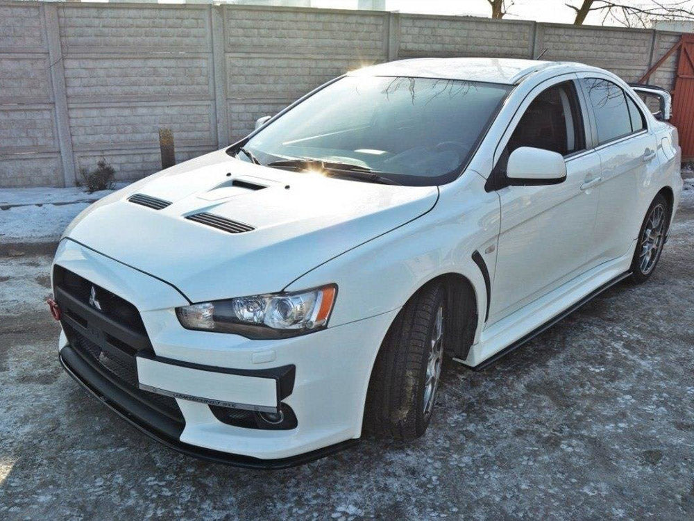 Maxton Design Front Splitter V.2 Mitsubishi Lancer EVO X (2007-2015)