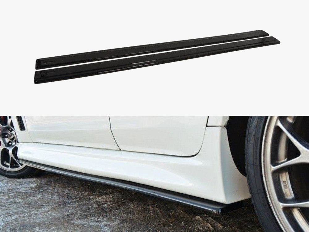 Maxton Design Side Skirts Diffusers Mitsubishi Lancer EVO X US Version (2007-2015)