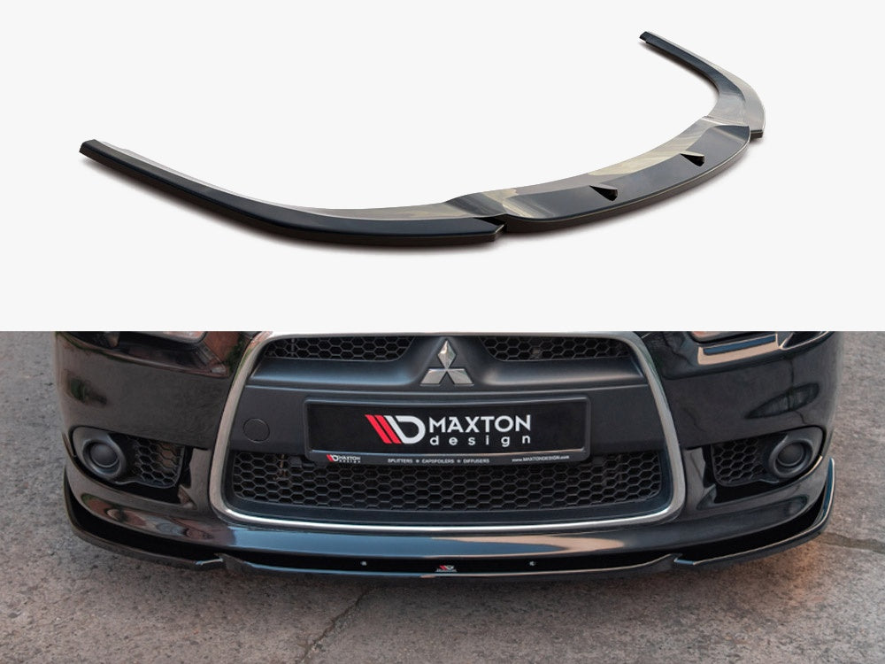 Maxton Design Front Splitter Mitsubishi Lancer Sportback MK8 (2007-2016)