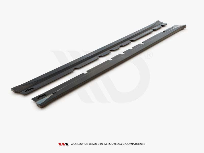 Maxton Design Side Skirts Diffusers Mitsubishi Lancer MK8 (2007-2016)