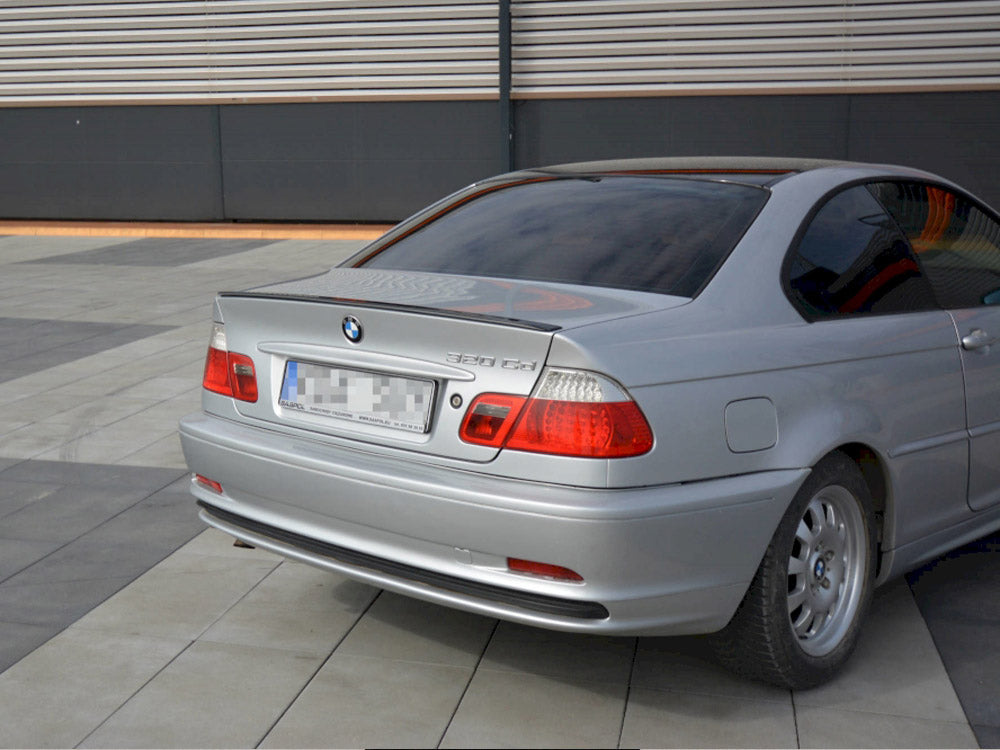 Maxton Design Spoiler Extension CAP Bmw 3 E46 Coupe Pre-facelift Standard (1999-2003) - Textured