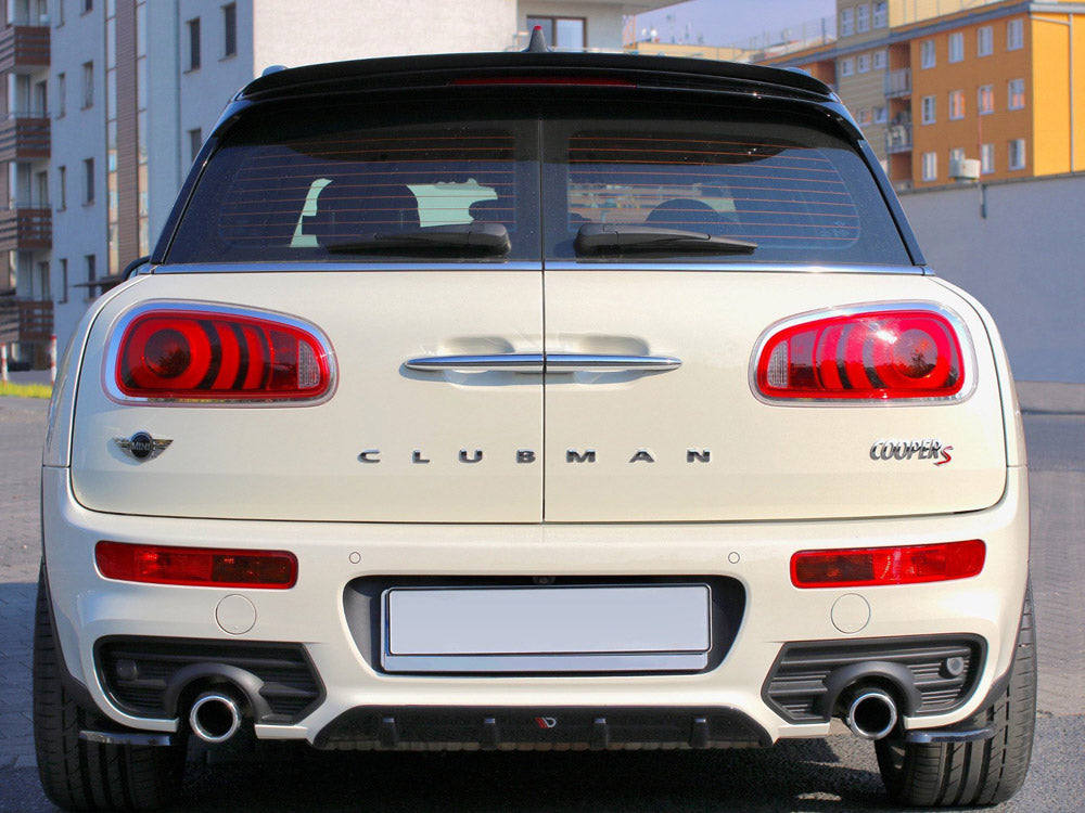Maxton Design Rear Side Splitters Mini Clubman S Mk2 (F54) JCW - Carbon Look